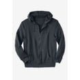 thumbnail image 2 of KingSize Men's Big & Tall Heavyweight Double Knit Zip Hoodie, 2 of 5