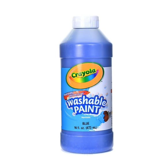 Washable Paint Blue (Pack Of 4)