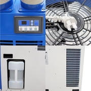 Spot Cooler Air Conditioner Commercial Mobile Outdoor Cooling Aircon Three Column 220V