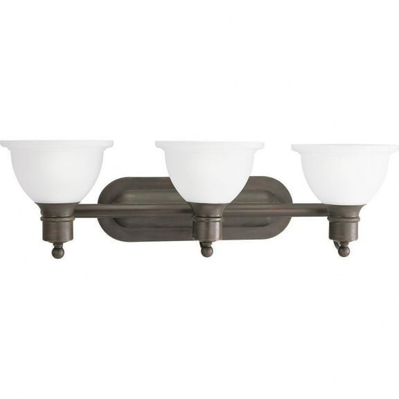 Progress Lighting Madison Antique Bronze Traditional/Classic Bath & Vanity w/ 3 Light 100W - P3163-20