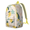 thumbnail image 2 of Boho Fanny Pack with Bright Yellow Lemons and Flowers – Retro Vintage Style, Perfect for Lemon Lovers, 2 of 5