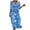 Blue A2, variant on Edvintorg 3/4 Sleeve Dress for Women Floral Printed V Neck Casual Long Dresses Plus Size Fashion Clothing Women S-3XL Blue