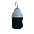 thumbnail image 2 of Botella de agua portátil para perros de 400 ml con vaso,dispensador de agua a prueba de fugas para mascotas,ideal para senderismo y viajes al aire libre (gris té con leche,1 unidad). Rkxzt, 2 of 9
