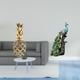 thumbnail image 2 of Figura de resina de dorado, elegante escultura de animal, adorno decorativo de mesa para oficina, dormitorio, sala de estar, armario, estant, 2 of 8