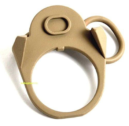 Dark Earth Attachment Point Adapter Mount Ambidextrous GBB for Magpul MS2 by Green Blob Outdoors