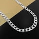 thumbnail image 3 of 925 Sterling Silver Necklace For Men's 20/24 Inches Classic 8mm Chain Luxury Jewelry Wedding Christmas Gifts, 3 of 5