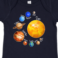 thumbnail image 4 of Inktastic Sun and Planets- Yes, and Pluto Boys or Girls Baby Bodysuit, 4 of 5