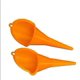 thumbnail image 1 of Tolva flexible para recarga de combustible, aditivo de aceite para motocicletas, tolva para maquinaria agrícola, paquete de 2, naranja, 1 of 2