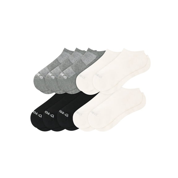 Reebok Women’s Cushion No Show Socks, 10 Pack, Size 4-10