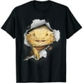 thumbnail image 1 of Bearded Dragon, Funny Reptile, Pet Lizard, Bearded Dragon T-Shirt - Black - L, 1 of 4
