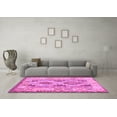 thumbnail image 3 of Ahgly Company Indoor Rectangle Abstract Purple Contemporary Area Rugs, 2' x 5', 3 of 4