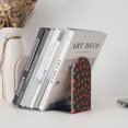 thumbnail image 4 of Pofeuu Tomatoes1 Print Large Bookend Hold Heavy Books- Wood Bookends for Heavy Books Heavy Duty Book Ends Wood Bookends for Office Desk Non-Skid, 4 of 7