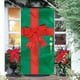 thumbnail image 4 of Decoración Navideña para Puerta con Fondo de Muñeco de Nieve, Ideal para Fiestas Navideñas, Noticias, Invierno, 70 X 35 Pulgadas, 4 of 7