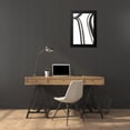 thumbnail image 4 of Moore, Regina 17x24 Black Modern Framed Museum Art Print Titled - Ink Lines II, 4 of 5