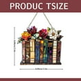 thumbnail image 3 of AKEGAMN Clearance! Flower Book Acrylic Ornament For Book Lovers Flower Book Acrylic Ornament For Book Lovers, Book Club Gift For Readers, Acrylic Book Decor For Home, Flower Book Ornament For Book C, 3 of 7