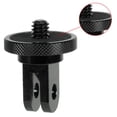 thumbnail image 2 of Camera Mount Adapter for Ecosystem - ¼-20 Conversion Adapter for Mounting System - Full 100% CNC Aluminum Metal - Mount Your Camera to Any Mount Accessory.,1 * ¼-20 camera mount adapter,black, 2 of 6