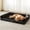 Black, variant on Dog Beds for Large Dogs, Orthopedic Dog Bed for Medium Large Dogs,Big Waterproof Couch Pet Bed with Removable Washable Cover Dark Grey,28"L x 23"W x 6.5"Th
