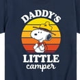thumbnail image 3 of Peanuts - Daddy's Little Camper - Toddler And Youth Short Sleeve Graphic T-Shirt, 3 of 6