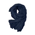thumbnail image 2 of Hkoxplj Soft Cotton Blend Crinkle Scarf Lightweight Fashion Shawl Wrap for Women Men Summer Travel Head Scarf Versatile Breathable Solid Color Scarf Perfect for Outdoor and Daily Wear, 2 of 7