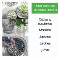 thumbnail image 4 of Piedra Decorativa - Ideal para macetas, Jardines, decoración Smart Garden Granulometría Mediana, Sea Stone, 4 of 6