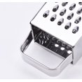 thumbnail image 2 of 1PC Stainless Steel Four-sided Grater Vegetable and Fruit Potato Cutter Multifunctional Cheese Shavings Grater Household Grater, 2 of 5