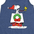 thumbnail image 3 of Peanuts - Snoopy & Woodstock House Sleigh - Toddler and Youth Girls A-line Dress, 3 of 6