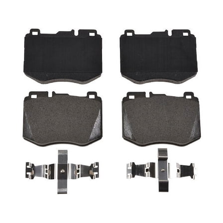 Front Brake Pad Set - Compatible with 2017 Mercedes-Benz E300