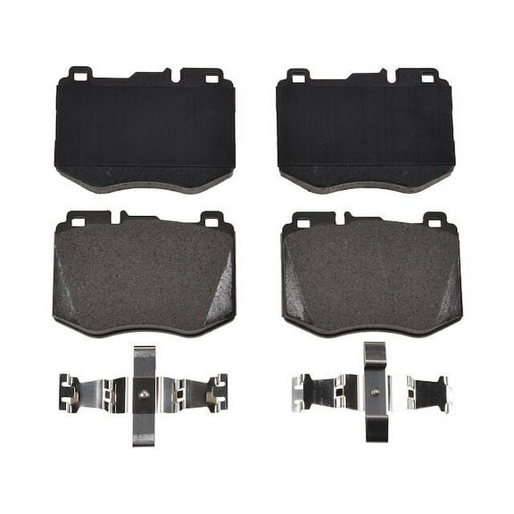Front Brake Pad Set - Compatible with 2017 Mercedes-Benz E300