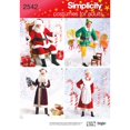 thumbnail image 2 of Simplicity Adult's Size L-XL Christmas Costumes Pattern, 1 Each, 2 of 2