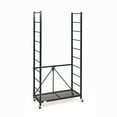 thumbnail image 5 of Origami 4-Shelf Adjustable R2 Series Storage Rack, Black, 5 of 6