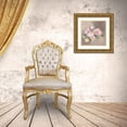 thumbnail image 3 of Purinton, Julia 26x26 Gold Ornate Wood Framed with Double Matting Museum Art Print Titled - Pale Floral Spray I, 3 of 4