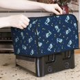 thumbnail image 6 of Rateoe Space Dinosaur Pattern Toaster Covers 4 Slice Wide Slot,Bread Machine Cover,Bread Dust Cover & Fingerprint Protection,Appliance Covers, 6 of 6