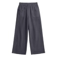 thumbnail image 6 of Afdoent Girls Pants Kids Cargo Pants With Multiple Pockets Comfortable Casual Trousers For Girls And Boys Play Outdoor Daily Wear Fashion Streetwear, 6 of 7