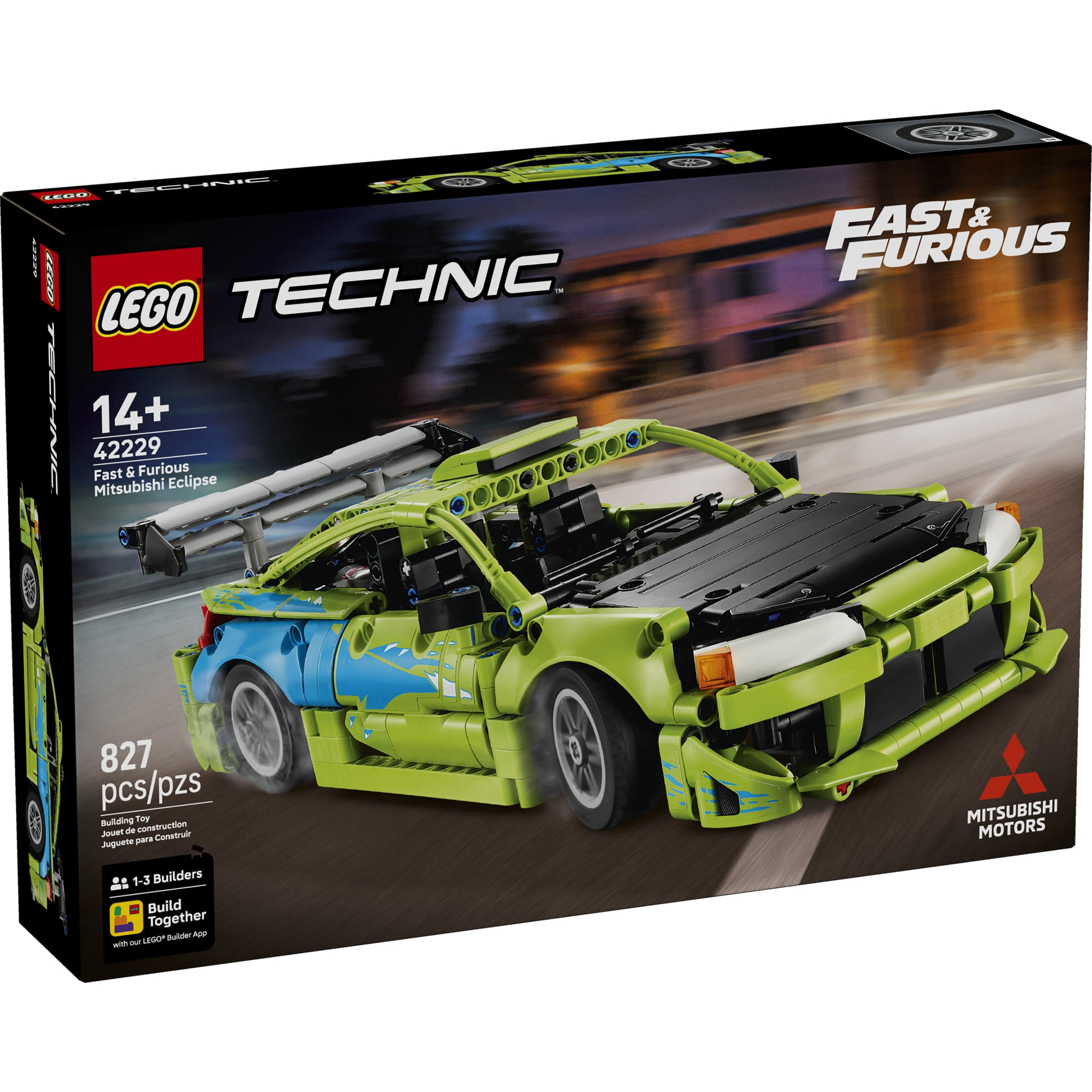 LEGO Technic Fast and Furious Mitsubishi Eclipse Car Build