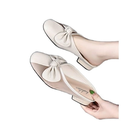 

Fangasis Women Fashion Slip On Loafers Indoor Outdoor Comfort Pumps Lightweight Casual Closed Toe Slippers
