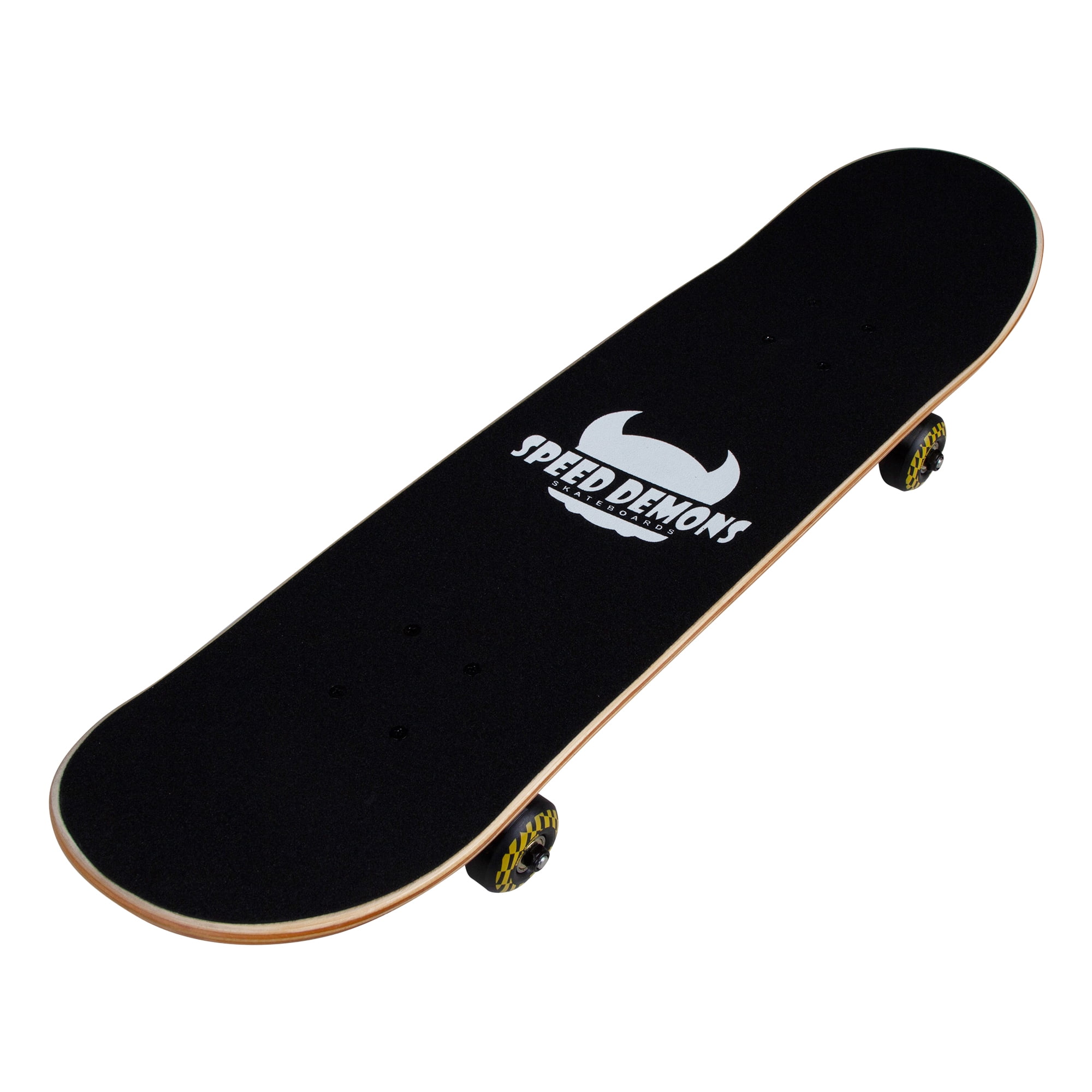 Speed Demons Pro Skateboard - Maple Double Kicktail Deck - Walmart.com