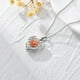thumbnail image 2 of Collar con medallón SOULMEET en plata de ley, tono oro rosa, 2 of 4