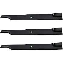 Dixie Chopper 48" Deck High Lift Blade 3 Pack for Lawn Mowers fits 2013 Zee 2, 2015 Zee 2, 2016 Zee 2, 2016 Zee 2 Rev1, 2017 Zee 2, 2018 Zee 2, Zee 2 HP RevB, Zee 2 RevC / 301068