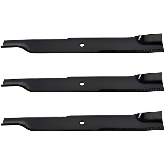 Dixie Chopper 48" Deck High Lift Blade 3 Pack for Lawn Mowers fits 2013 Zee 2, 2015 Zee 2, 2016 Zee 2, 2016 Zee 2 Rev1, 2017 Zee 2, 2018 Zee 2, Zee 2 HP RevB, Zee 2 RevC / 301068