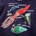 thumbnail image 4 of Toddler Unisex Crew Neck Sweatshirt Dinosaur Shirt Long Sleeve Cartoon Pullover Sweater, 4 of 6