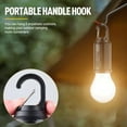 thumbnail image 5 of 2 Pcs Solar Rechargeable Hooked LED Camping Light, Solar Tent Lights USB Rechargeable, 5 of 7