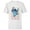 White, variant on Disney Lilo and Stitch Experiment 626 - Short Sleeve T-Shirt for Kids - Customized-White