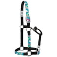 thumbnail image 4 of Weaver Leather Nylon Patterned Adjustable Horse Halter Leopard Average, 4 of 4