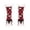 Brick Red, variant on Christmas Socks for Women Winter Warm Thick Confinement Socks Cartoon Animal Cold Sleep Socks