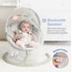 thumbnail image 5 of Columpio para Bebé Jool Baby Nova Eléctrico con Música Bluetooth Verde Salvia, 5 of 9