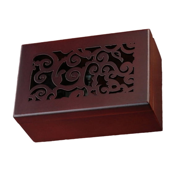 Music Box,Antique Engraved Musical Boxes Wooden Hollow Out Jewelry Boxes Musical Jewelry Box Wedding Gift Womens