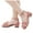 Pink, variant on Girls' Princess Sandals Low Heel Open Square Toe Evening School Dance Wedding Dress Shoes 4-13Y