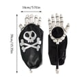 thumbnail image 4 of Aurorax Black Trick or Treat Basket with Extended Arms,Skeleton Hand Halloween Basket Reusable Treat Bag,Skull Halloween Bucket for Kids Adults, 4 of 6