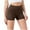 Brown, variant on Ahdbta High Waisted Biker Shorts for Women with Pocket Tummy Control Fitness Athletic Workout Running Yoga Gym Shorts