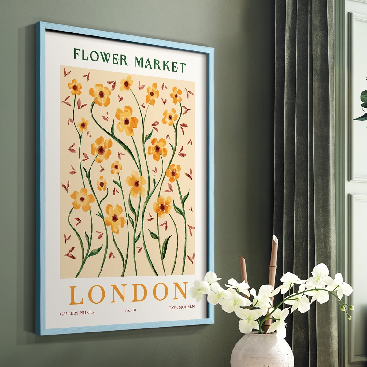 Matisse IV Framed Print - Solid Wood